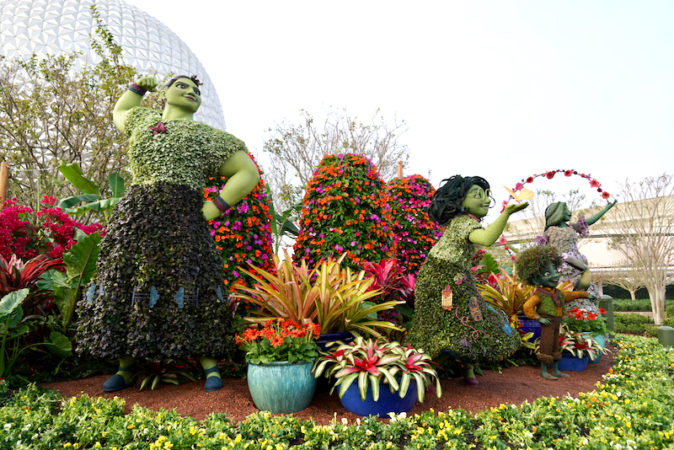 Encanto Topiaries Now On Display For The Epcot International Flower