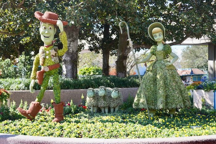 First Topiaries Spring Up At EPCOT In Advance Of 2023 EPCOT