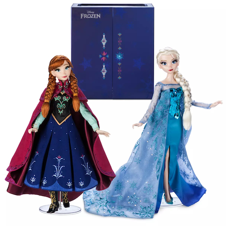 ShopDisney Adds Frozen 10th Anniversary Anna And Elsa Limited Edition