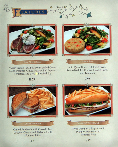 10 25 Be Our Guest Restaurant Quick Service Menu Photos And Prices New Fantasyland Mousesteps