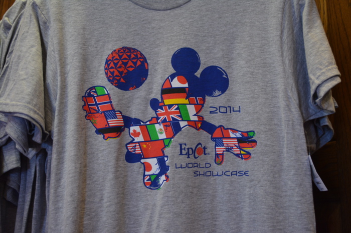 epcot flag shirt