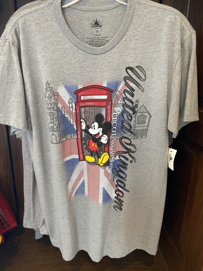 New Epcot United Kingdom Merchandise Includes Mickey & Minnie Mug ...