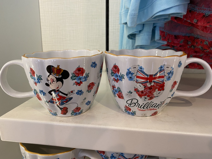 Disney Coffee Cup Mug - Epcot UK Mickey and Minnie Phone Booth