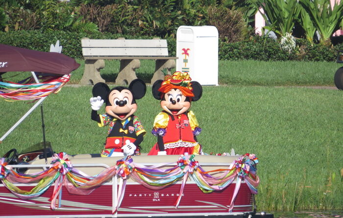 Mickey and Minnie Celebrate 25th Anniversary of Disney's Caribbean Beach Resort