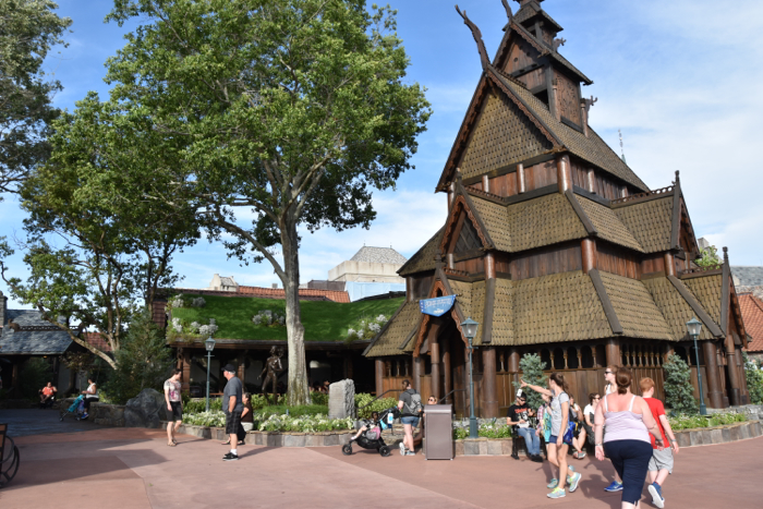 Epcot's Norway Restrooms Open (Photos); Frozen Ever After Attraction ...