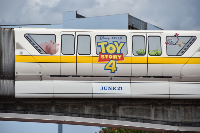 toy story 4 monorail