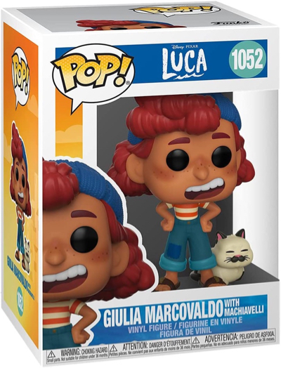 A first look at Funko Pops from Disney Pixar's latest film, Luca. 