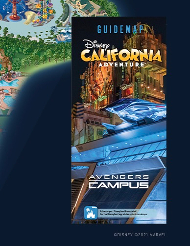 Disneyland Shares First Look At Avengers Campus Guide Map Mousesteps