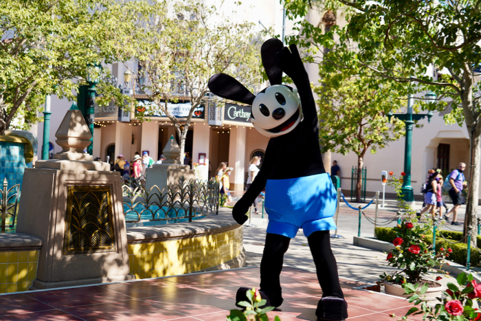 Oswald makes U.S. debut at Disney California Adventure