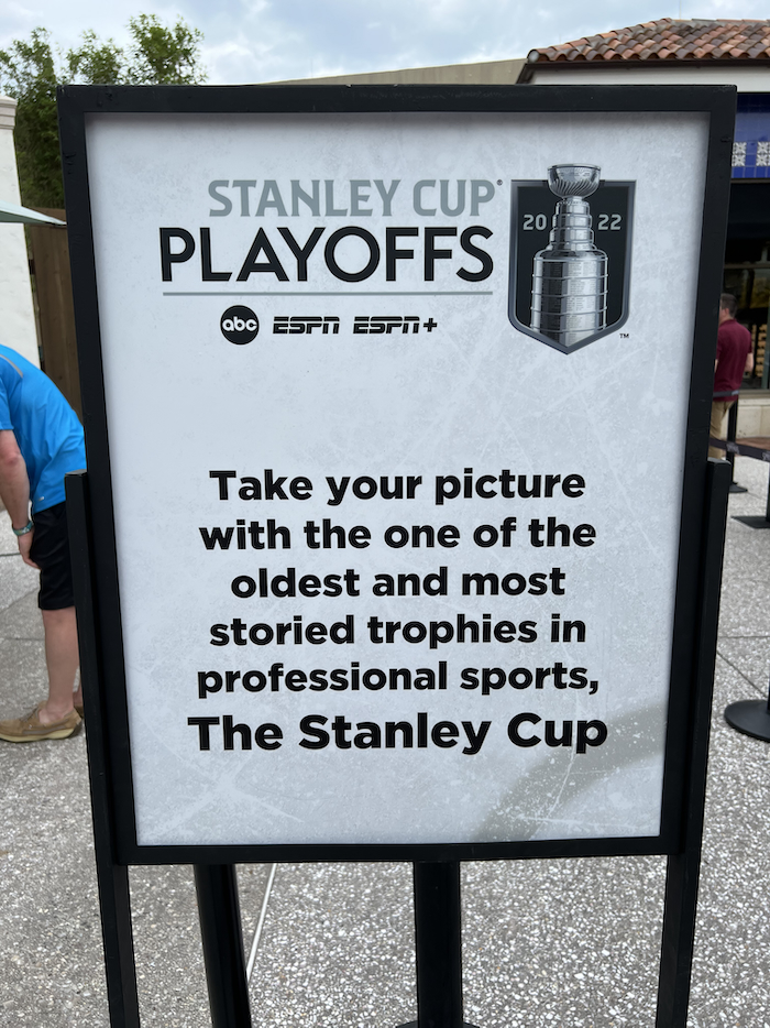 The Stanley Cup Is Back at Disneyland for the NHL Playoffs