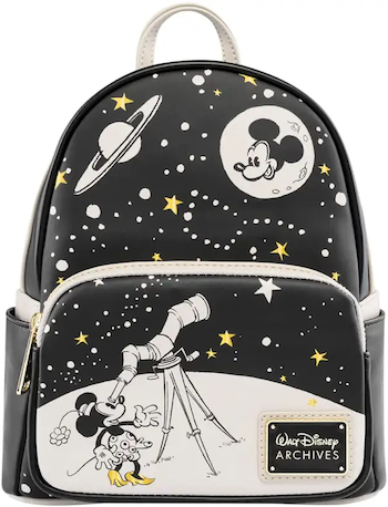 Loungefly Walt Disney Archives Mickey & Minnie Moon Backpack, Wallet  Available (Amazon Exclusive) – Mousesteps
