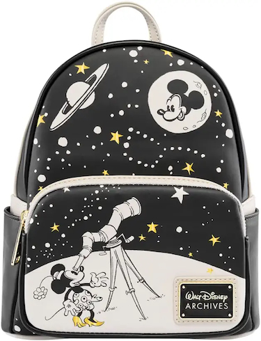 Loungefly Mini mochila Disney Mickey Mouse, Multi, Bolsillo