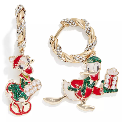 Disney BaubleBar Earrings  Mickey Mouse Holiday Lights
