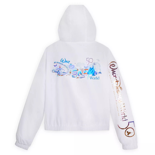 shopDisney Adds Walt Disney World 50th Anniversary Zip Hoodie with Icon and  Attraction Artwork – Mousesteps
