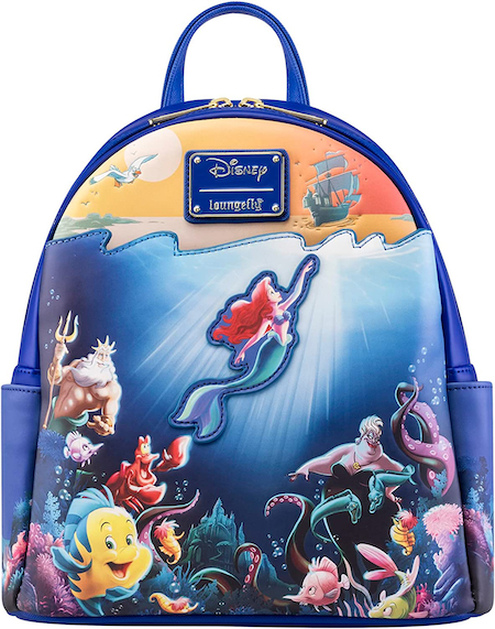 Disney Loungefly Mini Backpack The Little Mermaid Gondola Scene ...