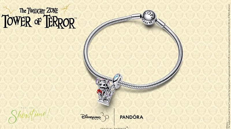 PANDORA Bellhop Stitch Tower of Terror Charm Now Available at Paris – Mousesteps