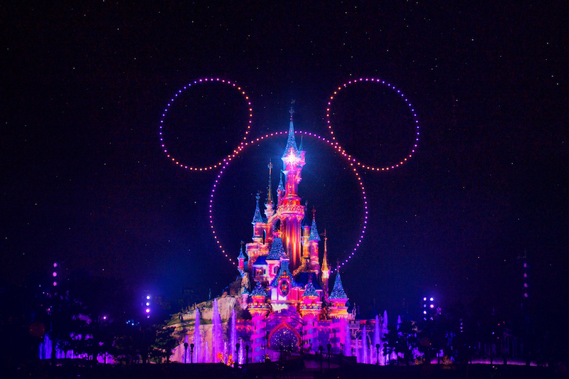 Disneyland Paris Unveiling New Disney DLight Drone Show Choreography