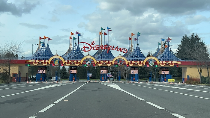 Disneyland Paris Toll Plaza 2023