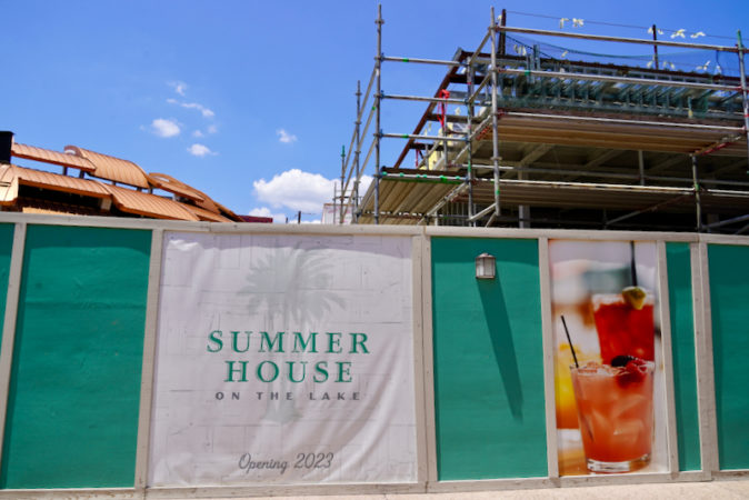 Summer House On The Lake Construction Photos At Disney Springs From   4 SummerhouseontheLak 674x450 