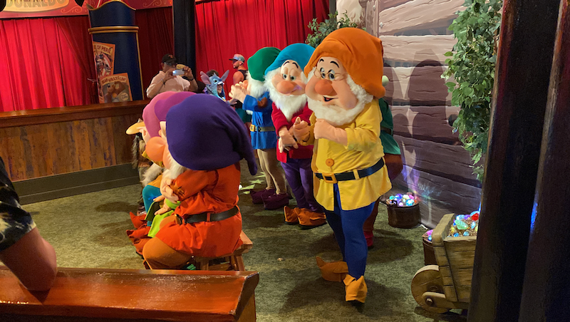 Seven Dwarfs Meet And Greet Returns To Mickeys Not So Scary Halloween Party 2023 Photos Video 