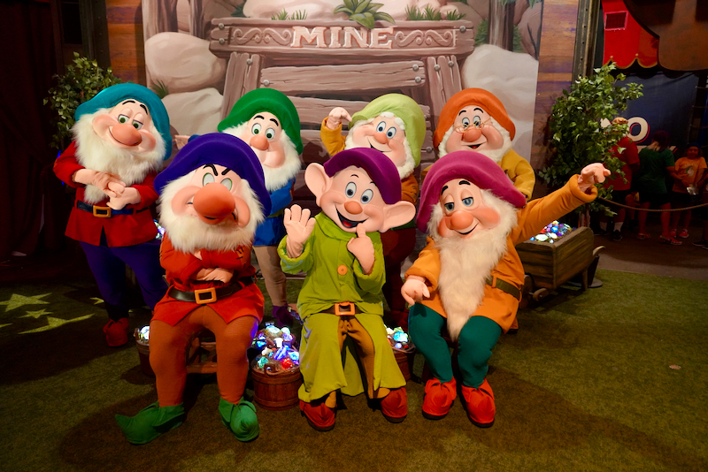 Seven Dwarfs Meet And Greet Returns To Mickeys Not So Scary Halloween Party 2023 Photos Video 