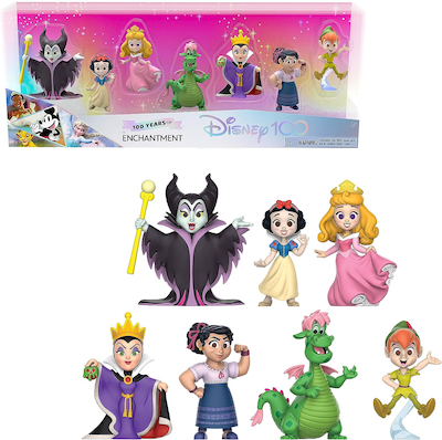 Disney100 Years of Laughter Celebration Collection Limited Edition 8-piece  Figure Pack, Kids Toys for Ages 3 up 