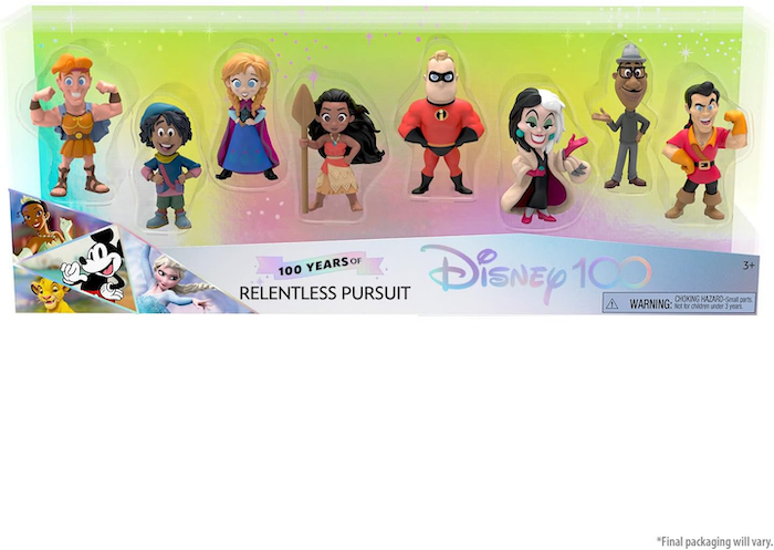 Disney100 Celebration Collection 8-Piece Figure Packs from Just