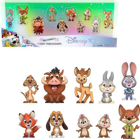 Disney100 Celebration Furry Friendships Figure Pack