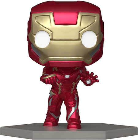 Funko Pop! Captain America: Civil War Build-A-Scene Iron Man Figure ...