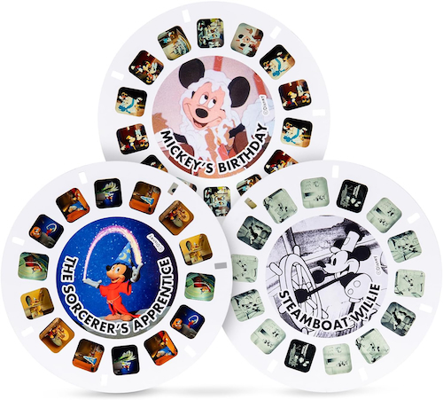 View-Master Disney100 Mickey Mouse Deluxe Edition (Reels Include 'Steamboat  Willie') Available – Mousesteps