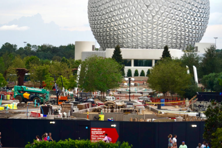 EPCOT Construction Update From September 15th, 2023 Mousesteps