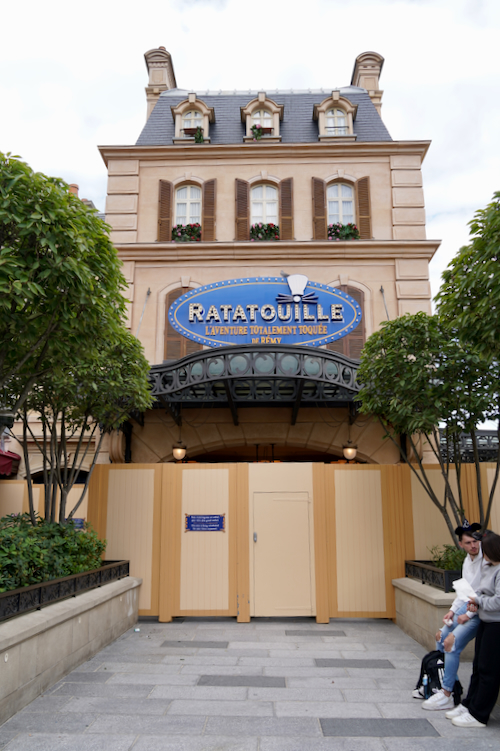 Ratatouille the Attraction at Disneyland Paris Closed for