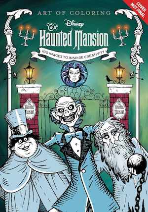 The Art of Coloring The Haunted Mansion Book