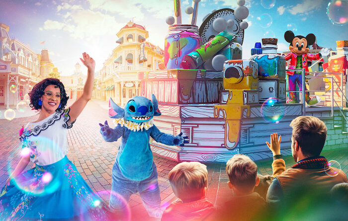 Disney Symphony of Colors Daytime Show Concept Art from Disneyland Paris