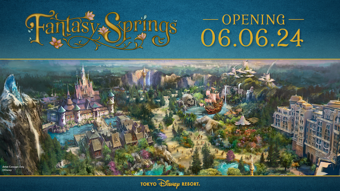 Fantasy Springs Opening Announcement Art