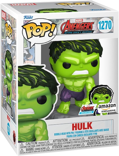 Funko Pop! & Pin: The Avengers 60th Anniversary Hulk with Pin (  Exclusive) Available for Preorder – Mousesteps