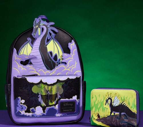 Loungefly Disney Villains Scene Sleeping Beauty Maleficent Mini