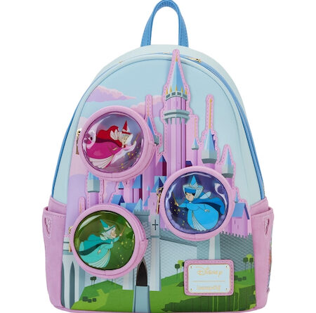 Sleeping Beauty Castle Loungefly Mini Backpack