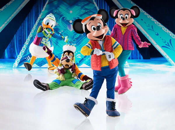 Disney on Ice Cyber Week with Mickey, Minnie, Donald and Goofy