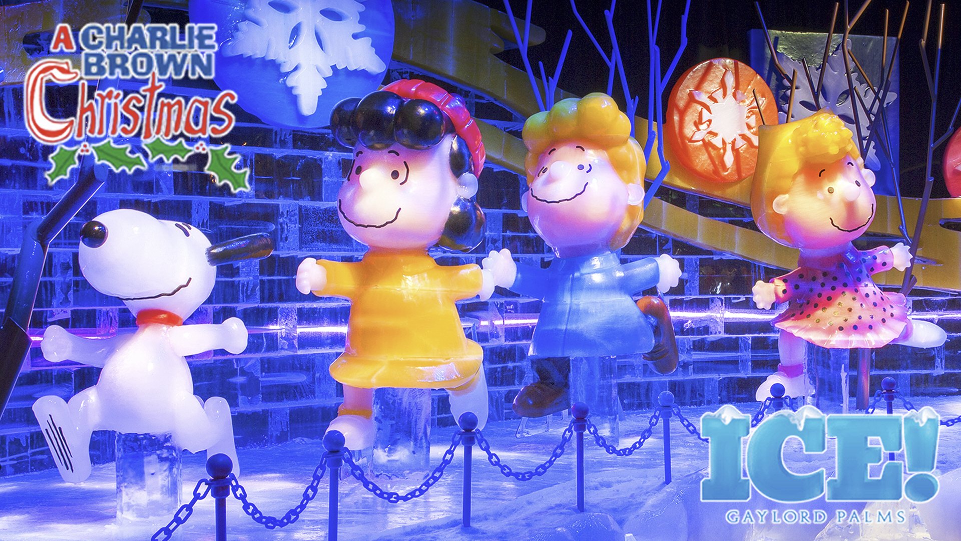 (Video) Gaylord Palms ICE! Featuring "A Charlie Brown Christmas" for