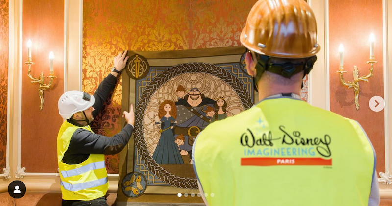 Merida's Family Tapestry at the Disneyland Hotel in Disneyland Paris