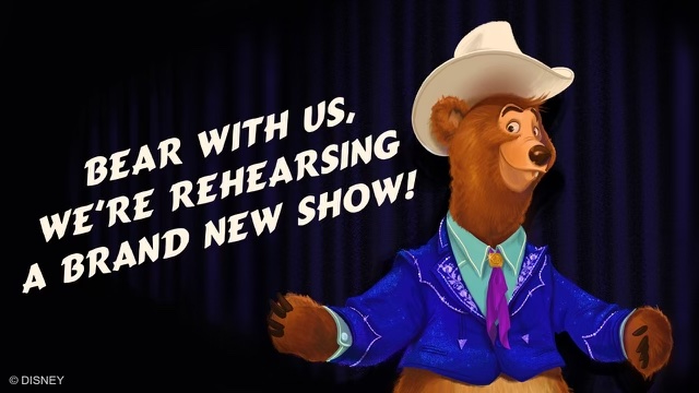 Country Bear Jamboree Will Close January 27th to Become Country Bear ...