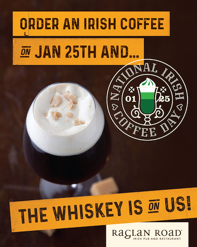 National Irish Coffee Day Offer Returns To Raglan Road Irish Pub On   Irish Coffee Day1 Promo 