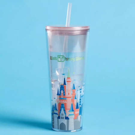 Walt Disney and Mickey Mouse 'Partners' Disney100 Geometric Starbucks  Tumbler with Straw