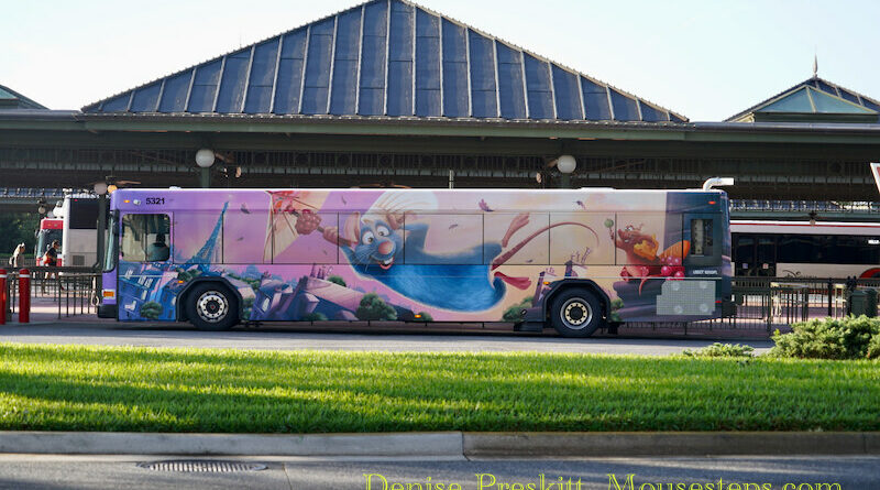 Ratatouille Bus at Walt Disney World's Magic Kingdom