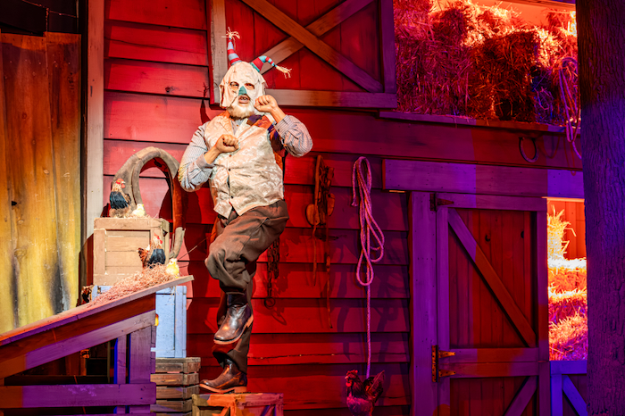 Fire in the Hole at Silver Dollar City Bugs and Chicken