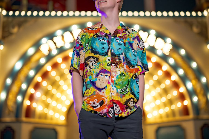 Pixar Painted Collection button-down shirt