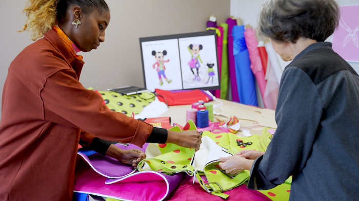 A Million Splashes of Colour Costume Creation at Disneyland Paris