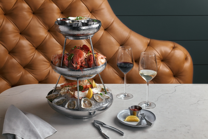 Chilled Shellfish Tower at Old Hickory Steakhouse at Gaylord Palms