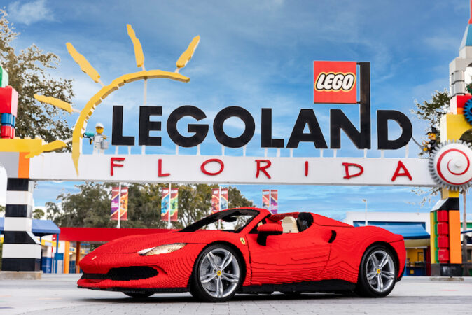 New LEGO Ferrari Build and Race Attraction Now Open at LEGOLAND Florida